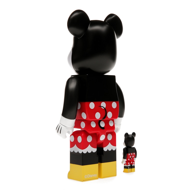 Bearbrick x Disney Minnie Mouse 100% & 400% Set