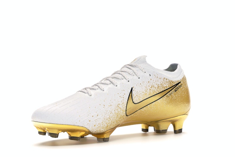 Nike Vapor 12 Elite SE FG White Metallic Gold