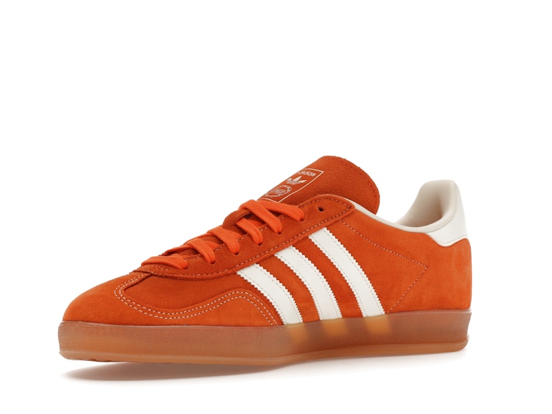adidas Gazelle Indoor Orange Off White Gold Metallic