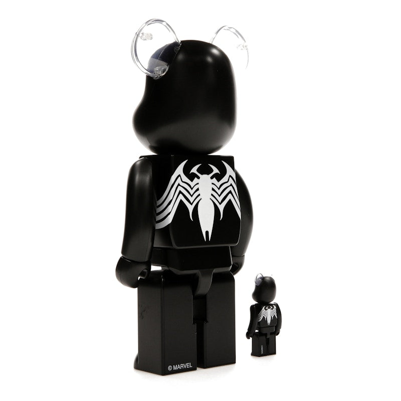 Bearbrick x Marvel Spider-Man Black Costume 100% & 400% Set