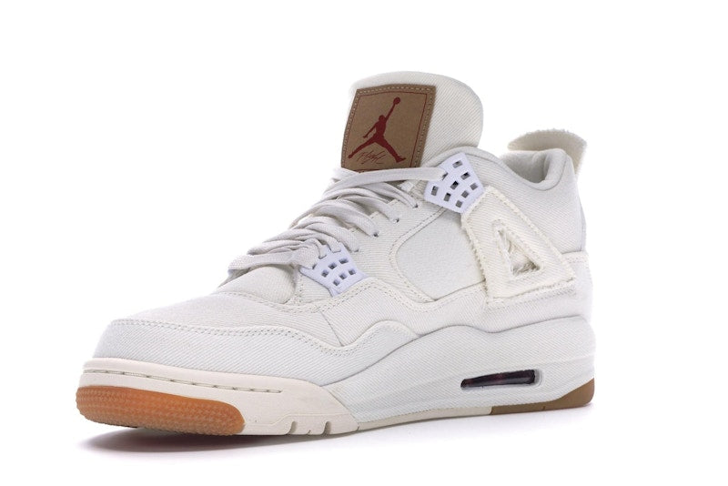 Jordan 4 Retro Levi's White (Blank Tag)