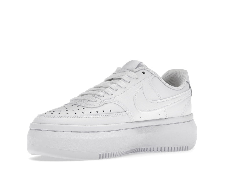 Nike Court Vision Alta Low Triple White (Women's)