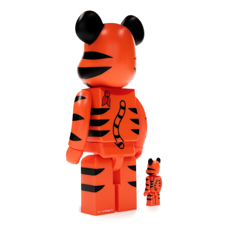 Bearbrick x Kellogg's Tony The Tiger Vintage Ver. 100% & 400% Set