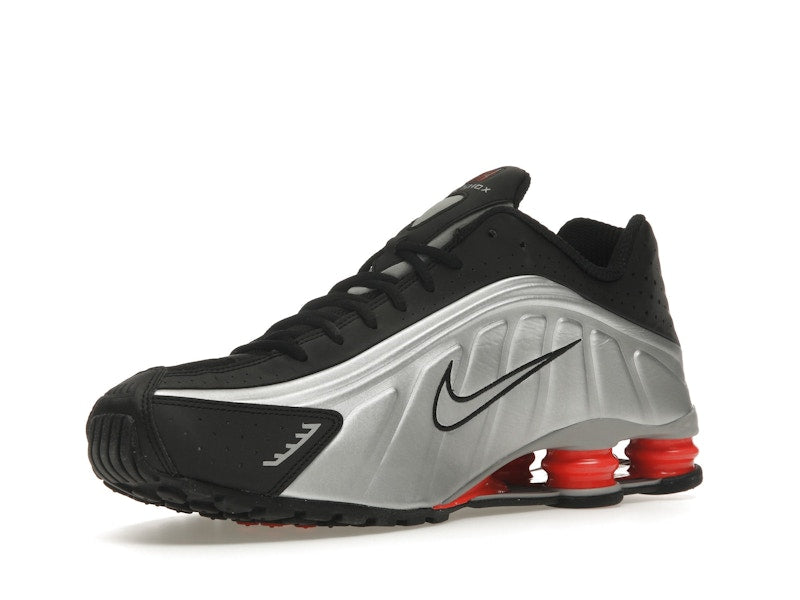 Nike Shox R4 Black Metallic Silver (2025)