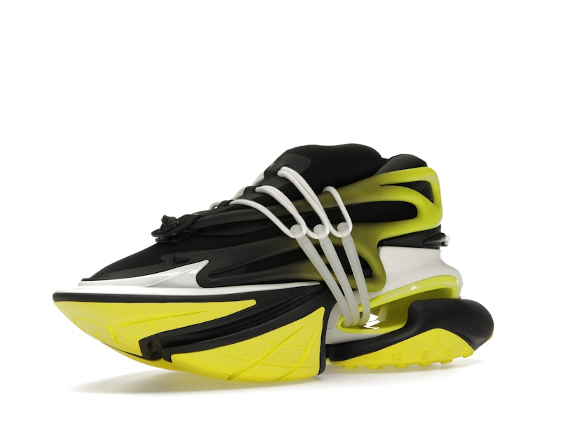 Balmain Unicorn Low-Top Black Yellow