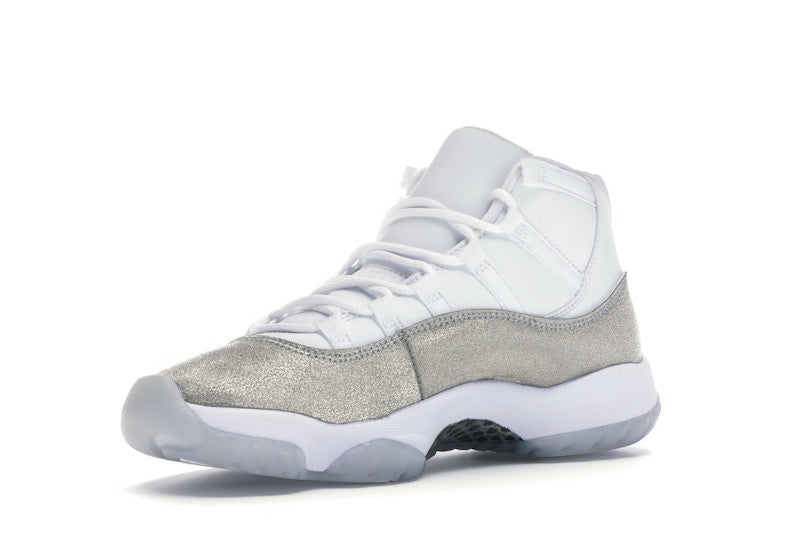 Jordan 11 Retro White Metallic Silver (Women's)