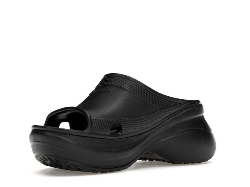 Balenciaga x Crocs Pool Slide Sandals Black (Women's)