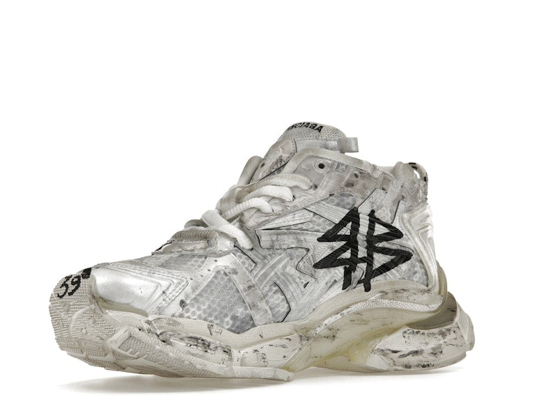 Balenciaga Runner Graffiti White