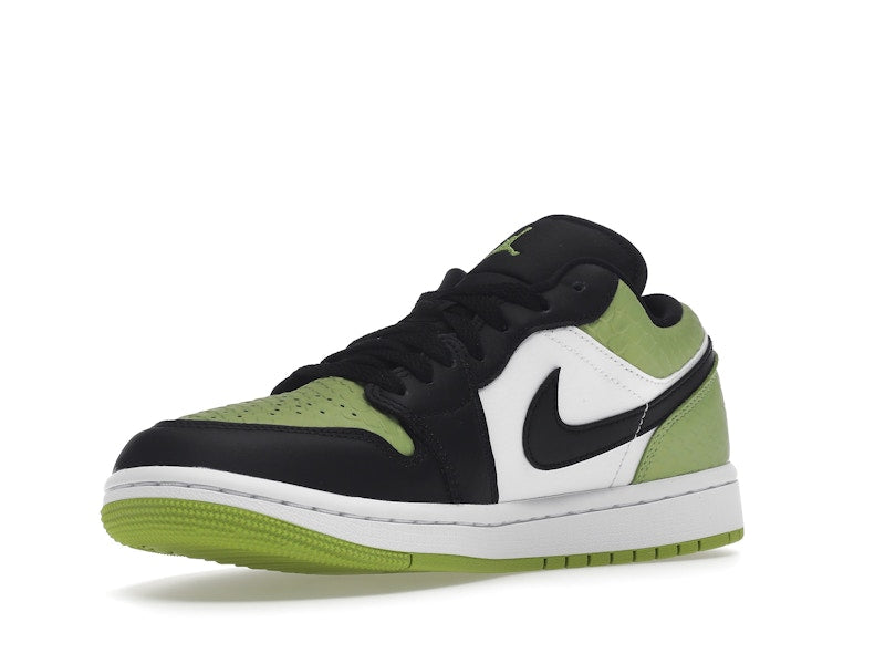 Jordan 1 Low Snakeskin Vivid Green (Women's)