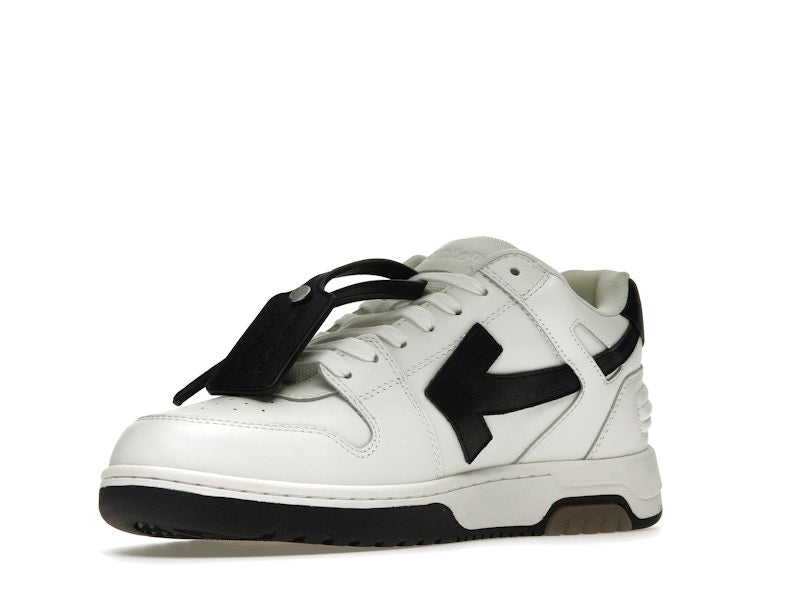 OFF-WHITE Out Of Office OOO 30 MM Low Tops Black White Blue