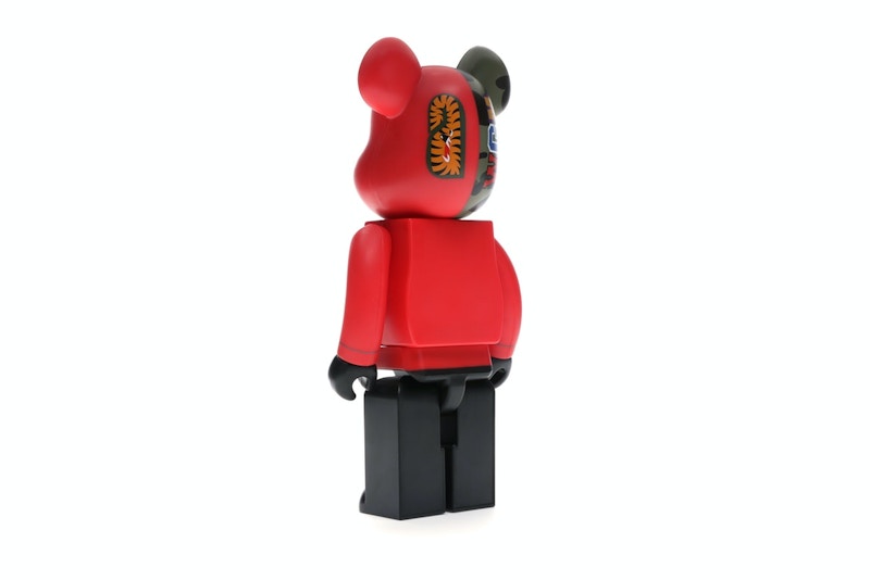 Bearbrick A Bathing Ape 1st Camo Shark 400% Red