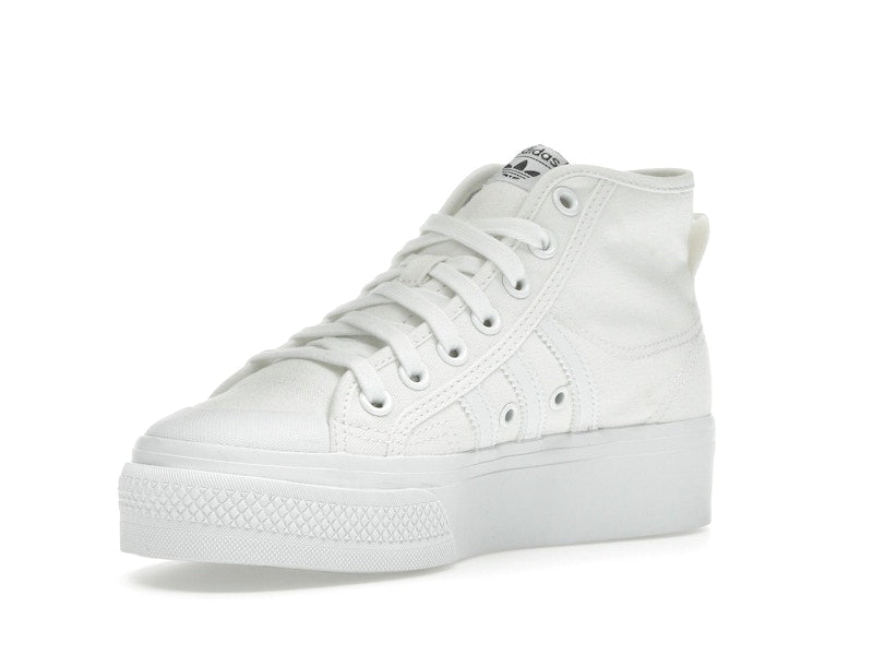 adidas Nizza Platform Mid Cloud White (Women's)
