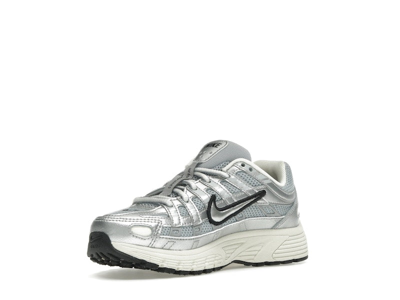 Nike P-6000 Metallic Silver Black (GS)