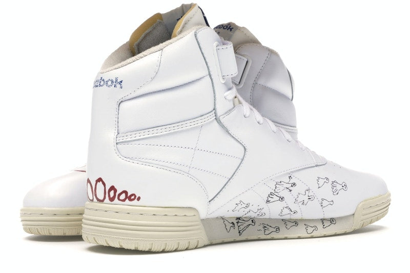 Reebok Ex-O-Fit Clean Hi Bait x Ghostbusters x Stranger Things Vintage