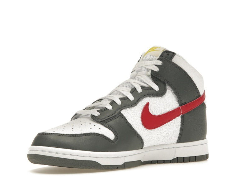 Nike Dunk High Embossed Basketball Grey Red