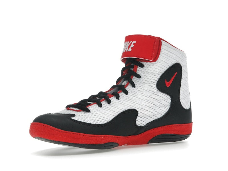 Nike Inflict White Black University Red