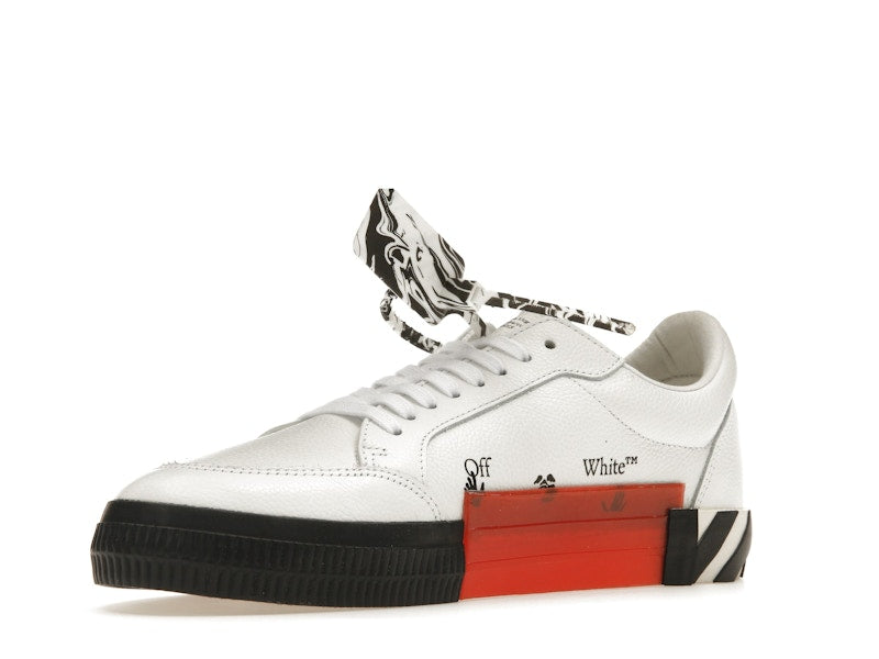 OFF-WHITE Vulc Low Leather White White Black