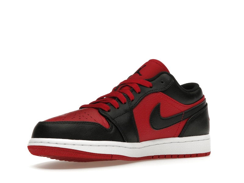 Jordan 1 Low Black Gym Red