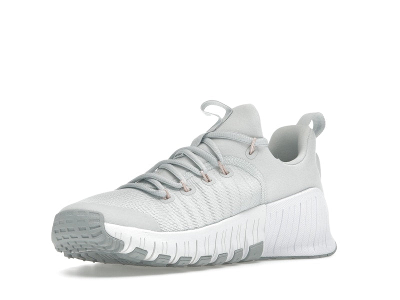 Nike Free Metcon 6 Photon Dust Light Smoke Grey Summit White Metallic Silver (Women's)