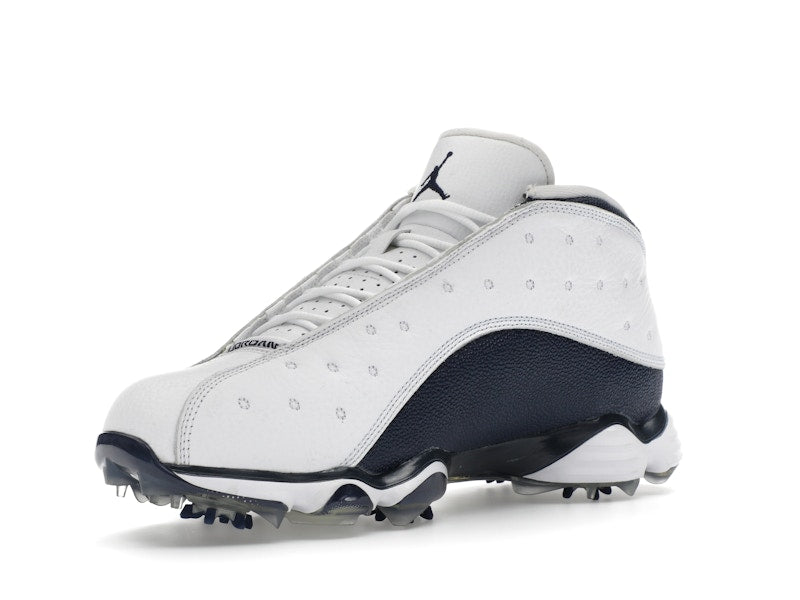 Jordan 13 Retro Golf White Navy Blue