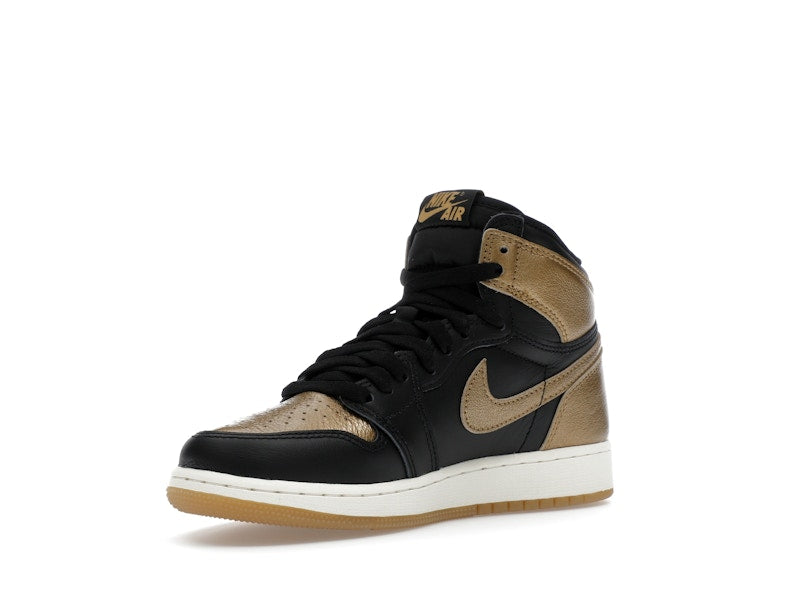 Jordan 1 Retro High OG Black Metallic Gold (GS)