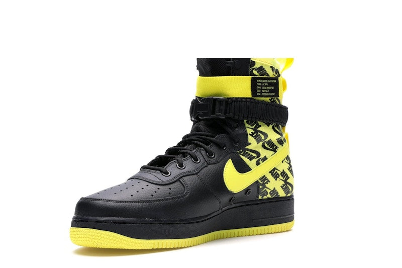 Nike SF Air Force 1 High Black Dynamic Yellow