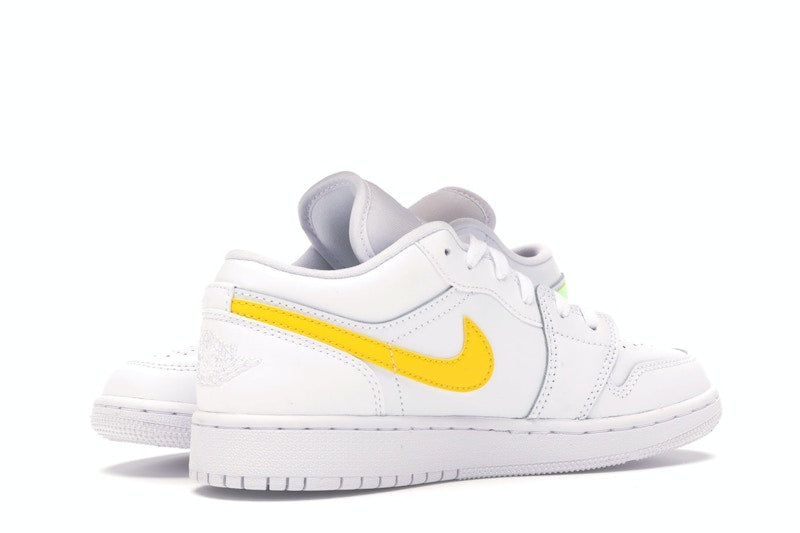 Jordan 1 Low White Neon (GS)