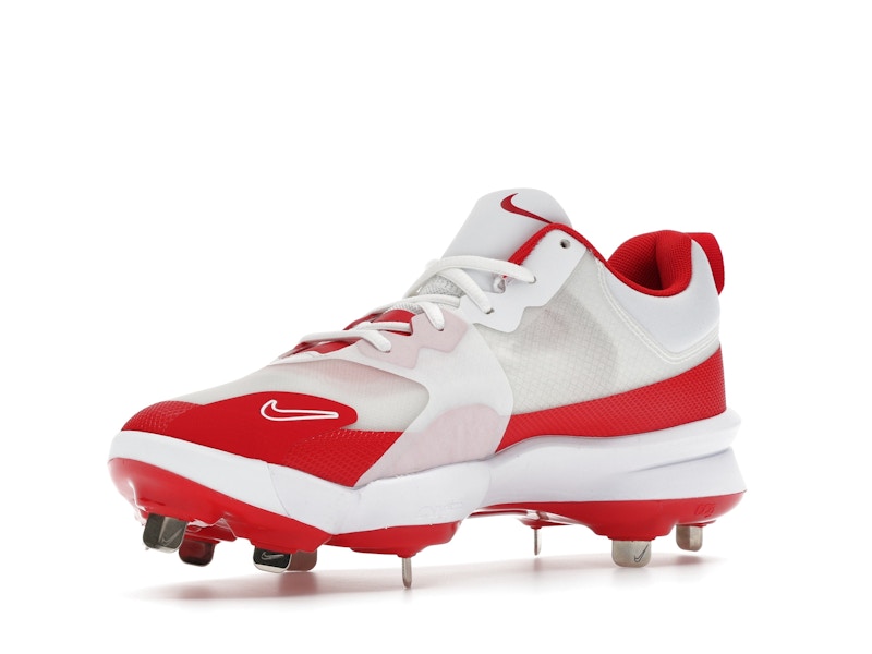 Nike Force Zoom Trout 9 Pro White Team Red University Red