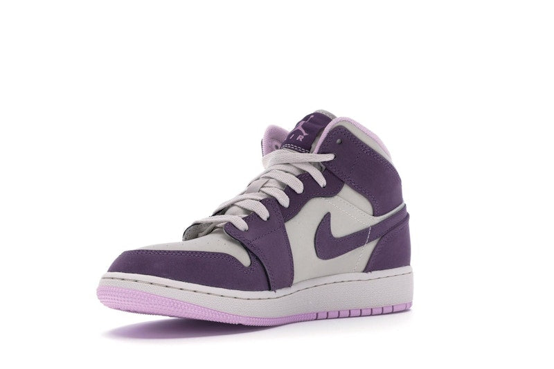 Jordan 1 Mid Pro Purple Desert Sand (GS)