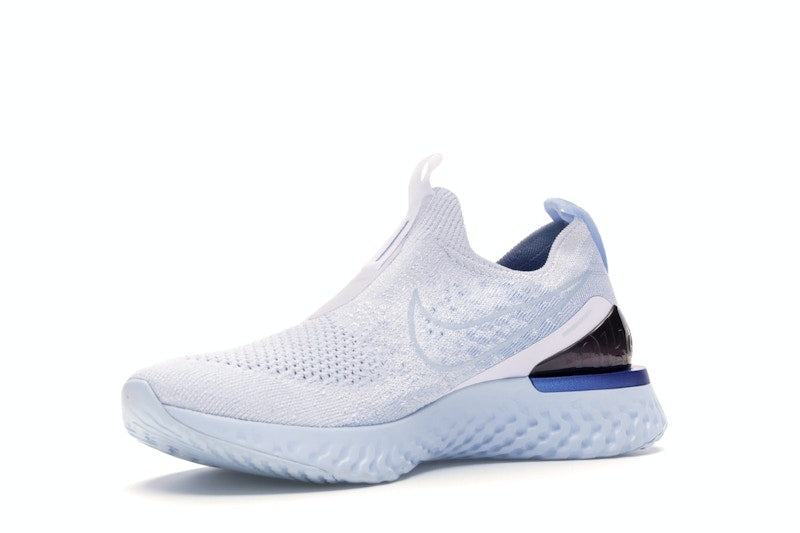 Nike Epic Phantom React Flyknit White Hydrogen Blue (Women's)