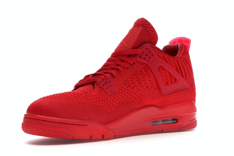 Jordan 4 Retro Flyknit Red