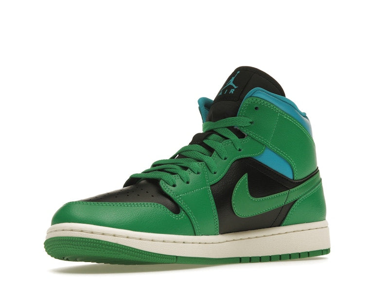 Jordan 1 Mid Lucky Green Aquatone (Women's)