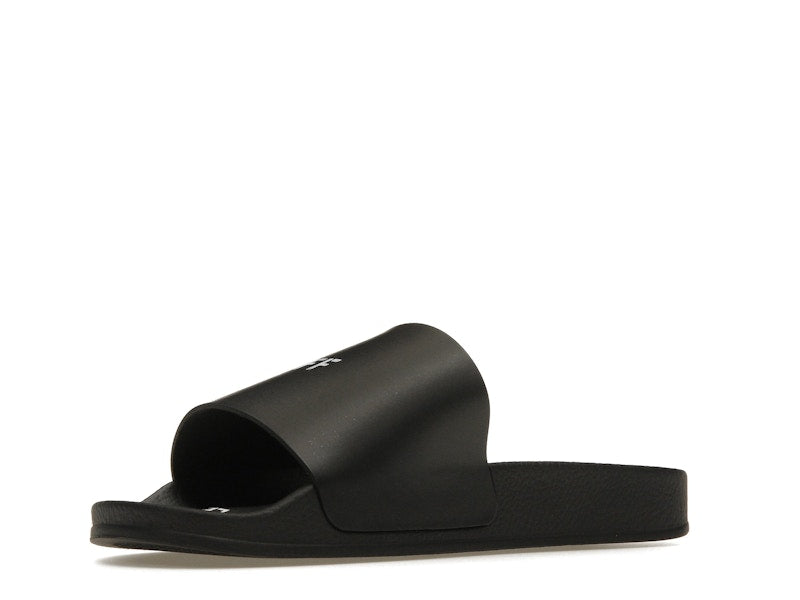 OFF-WHITE Pool Slides Black White (Women's) (SS22)
