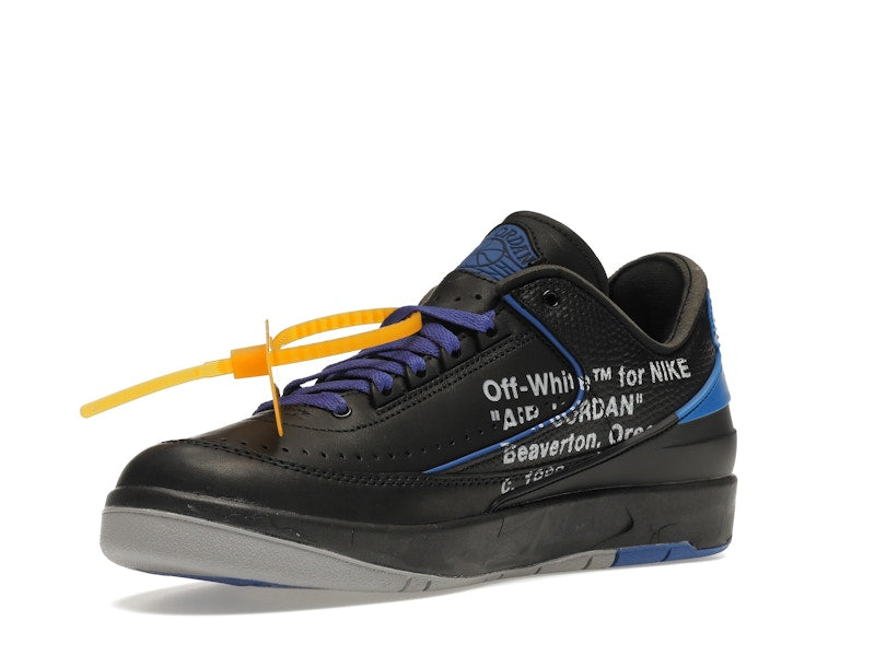 Jordan 2 Retro Low SP Off-White Black Blue