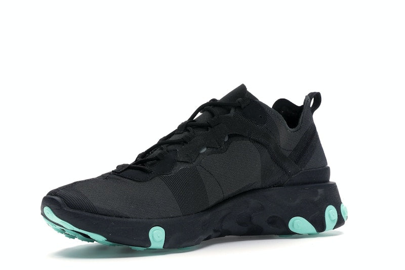 Nike React Element 55 Black Aurora Green