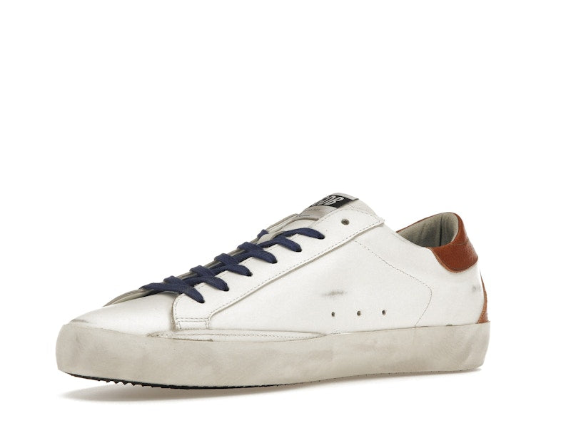 Golden Goose Super-Star White Ice Brown Blue