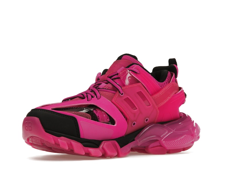Balenciaga Track Clear Sole Dark Pink (Women's)