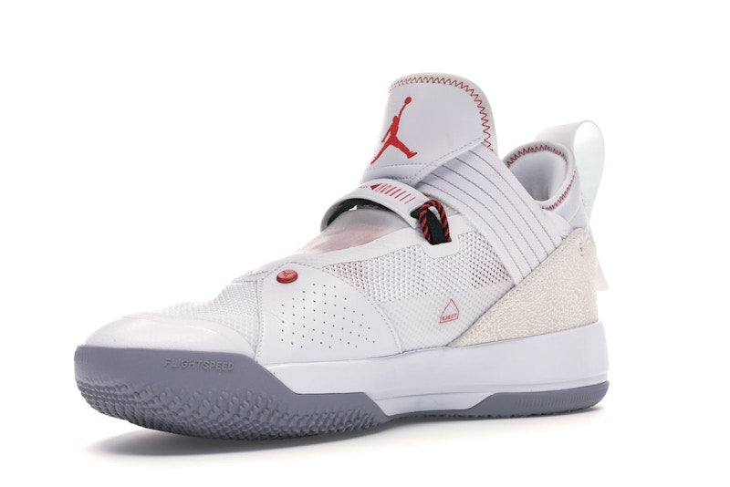 Jordan XXXIII SE White Gym Red Black