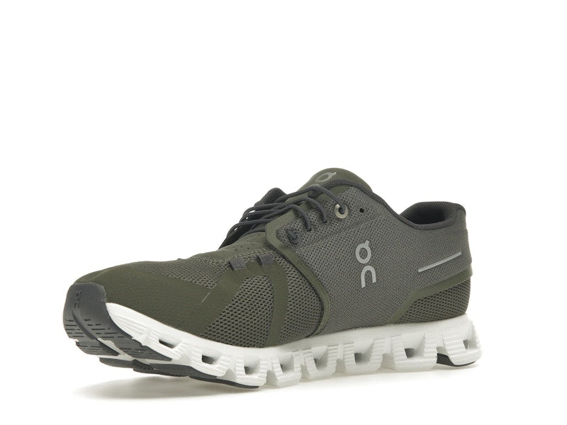 On Running Cloud 5 Olive Green White