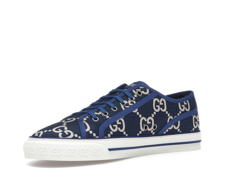 Gucci Tennis 1977 Low GG Monogram Blue