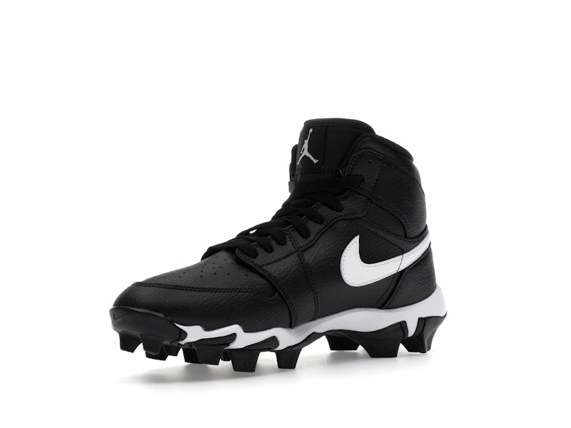 Jordan 1 Mid Cleat Black White (GS)