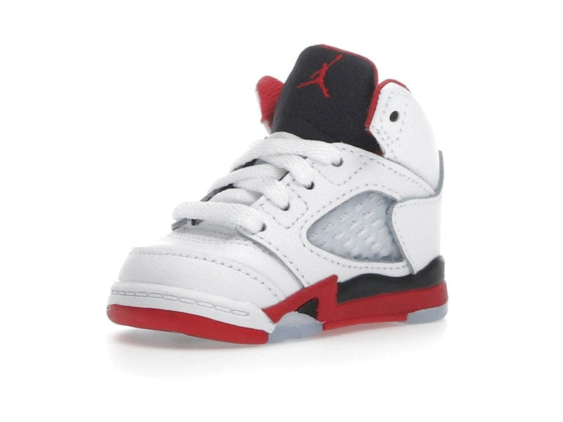 Jordan 5 Retro Fire Red Black Tongue (2025) (TD)