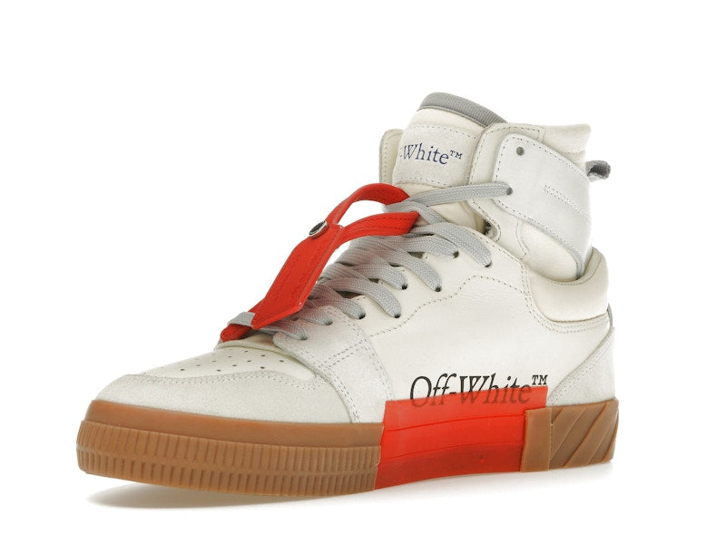 OFF-WHITE Floating Arrow High Top Vulc White Cream