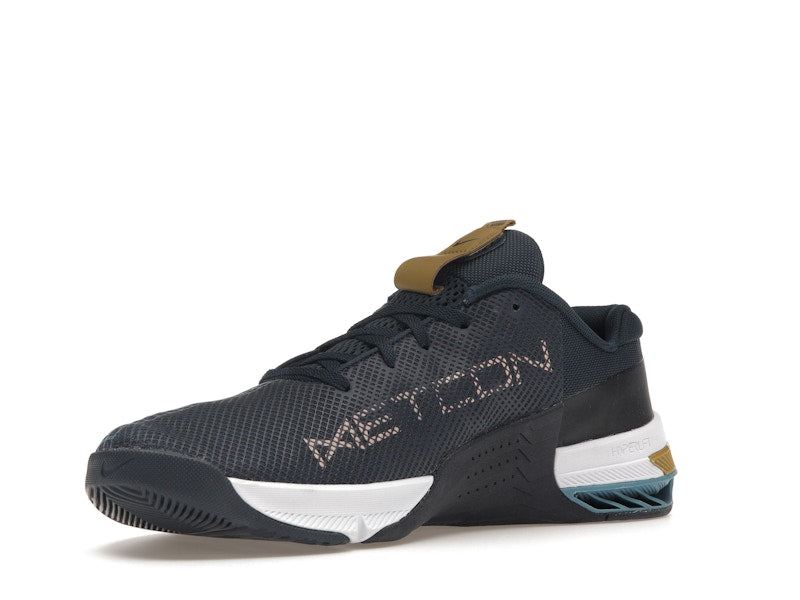 Nike Metcon 8 Armory Navy Obsidian Cerulean Arctic Orange