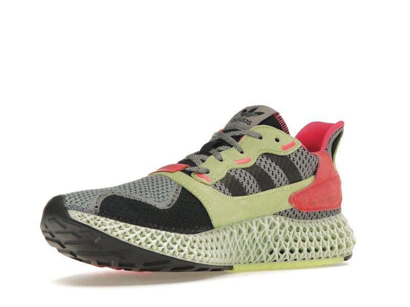 adidas ZX 4000 4D Grey Three Hi Res Yellow