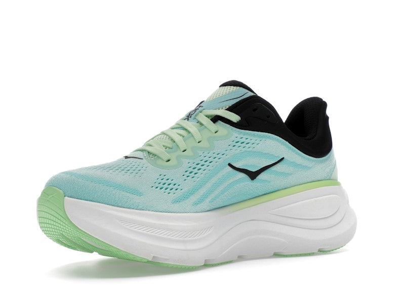 Hoka One One Bondi 9 Luna Moth Blue Spark