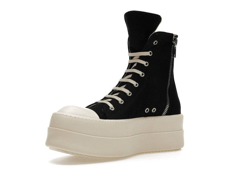 Rick Owens DRKSHDW Mega Bumper Sneaks Pentagram Black Pearl Milk