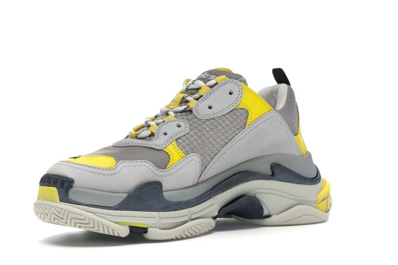 Balenciaga Triple S Grey Yellow Black