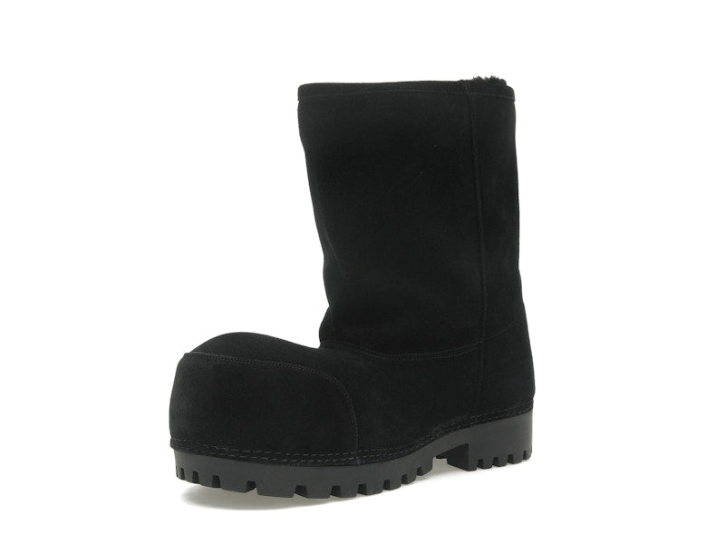 Balenciaga Alaska Low Boot Black Suede