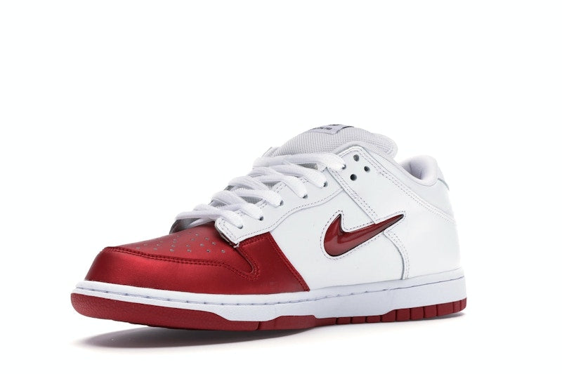 Nike SB Dunk Low Supreme Jewel Swoosh Red